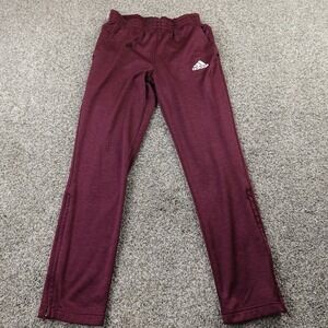 Adidas Pants Mens S Red Purple Track WarmUp Jogger Sweatpants Workout Gym Train